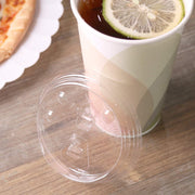 PET Strawless Sipper Lid for 12-22 oz 90mm Paper Cold Cup (Case of 1000) by Karat – 90 mm Strawless, 22.0 ounces, Polyethylene Terephthalate, Clear, Pack of 1000