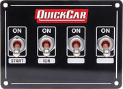 Quickcar Racing Products 50-740 4 Switch Panel