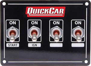 Quickcar Racing Products 50-740 4 Switch Panel