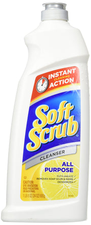 Soft Scrub 1 / 24 Ounce (Pack of 3) / White All-Purpose Cleaners