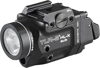 Streamlight 69466 TLR-8 HL-X Sub Rechargeable Rail-Mounted Gun Light