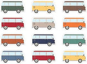 Teacher Created Resources Moving Mountains Road Trip Camper Vans Mini Accents (TCR9219)