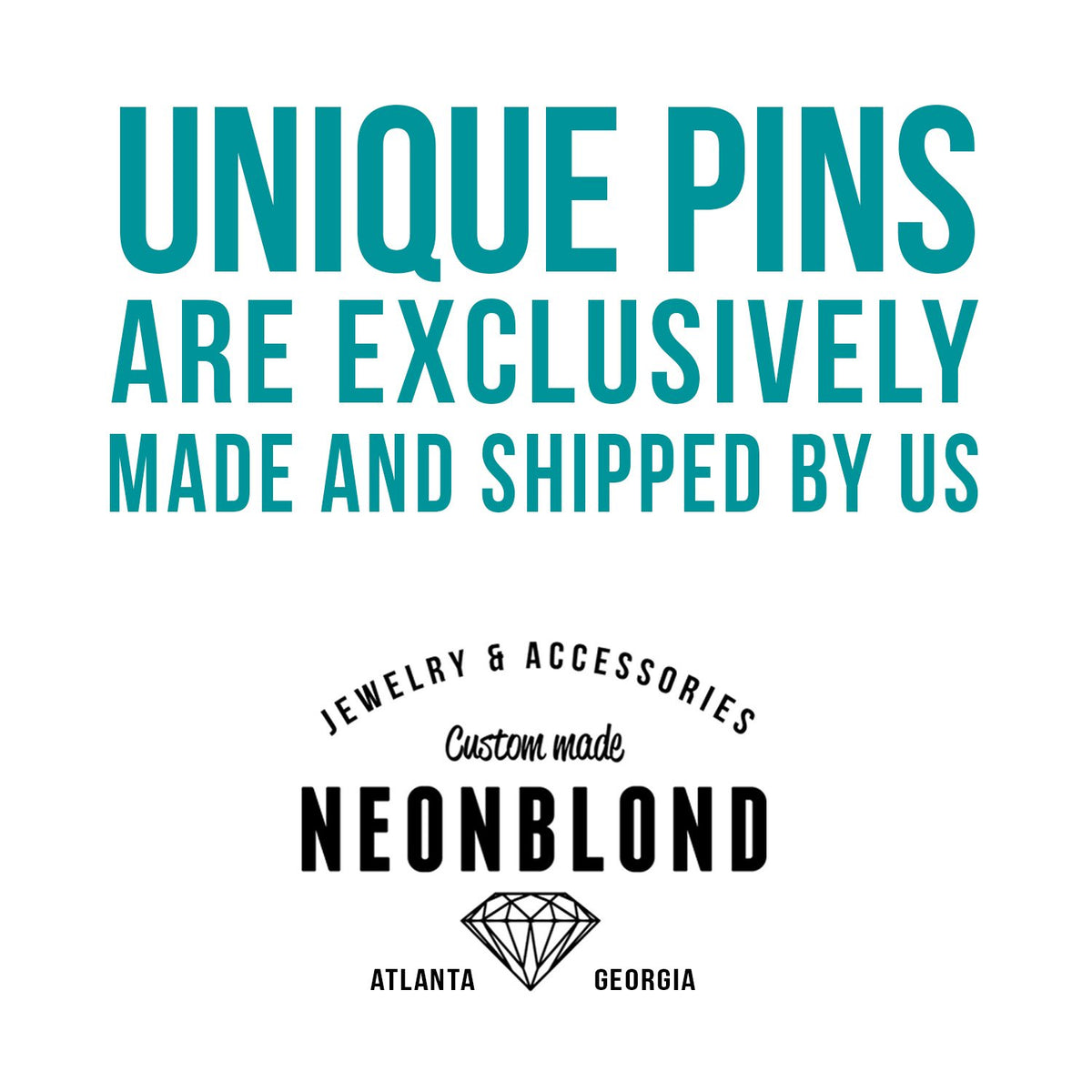 Pin I Love Emus by NEONBLOND – Commercial Grade