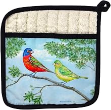 Betsy Drake PT890 Pair of Buntings Pot Holder