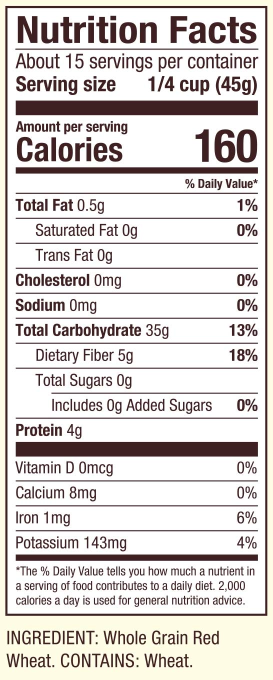 Bob's Red Mill 24 Ounce (Pack of 4) / Resealable / 1 Wheat Flours & Meals