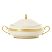 Westchester Covered Vegetable Bowl by Lenox – 4.95 LB, 80 ounces, Ceramic, Ivory, Model 6030233