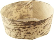 PacknWood PK209BBPANR7 Bamboo Leaf Dish, 2.8" (Pack of 50)