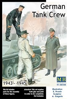 1:35 - German tank crew (1943-1945) kit no. 2 - MAS3508 by Masterbox