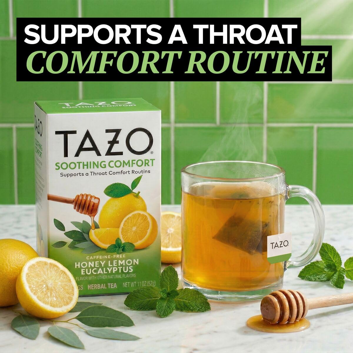 TAZO Lemon / 16 Count (Pack of 1) / 1 Herbal