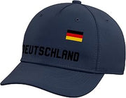Federal Republic of Germany - Deutschland with National Flag Adjustable Baseball Hat