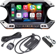 Alpine JL Wrangler i509-WRA-JL 9-inch Weather-Resistant Digital Media Receiver with CarPlay Android Auto Premium Audio Intergration and Sirius Tuner Bundle