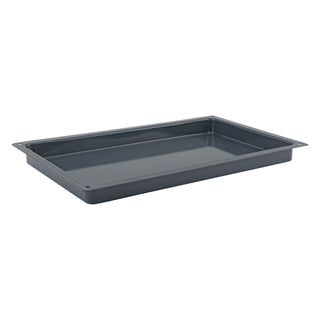 Thermalloy Combi Roast Pan Full Sz 1.5" Deep Granite Enamel Steel by Browne Foodservice – 1.5" deep, Granite Enamel Steel, Granite Gray, Model 576202