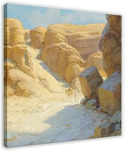 Tal Der Könige, Luxor Landscape Painting Wall Art Poster Canvas Wall Art Canvas Wall Art Poster Decor Gift