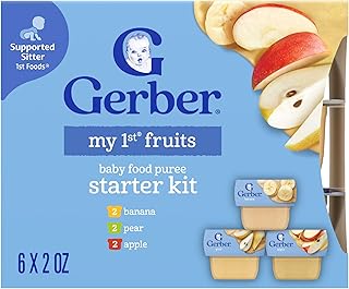 Gerber Stage 1 My 1st Fruits Banana Pear Apple, 2 Oz, 12 Pack