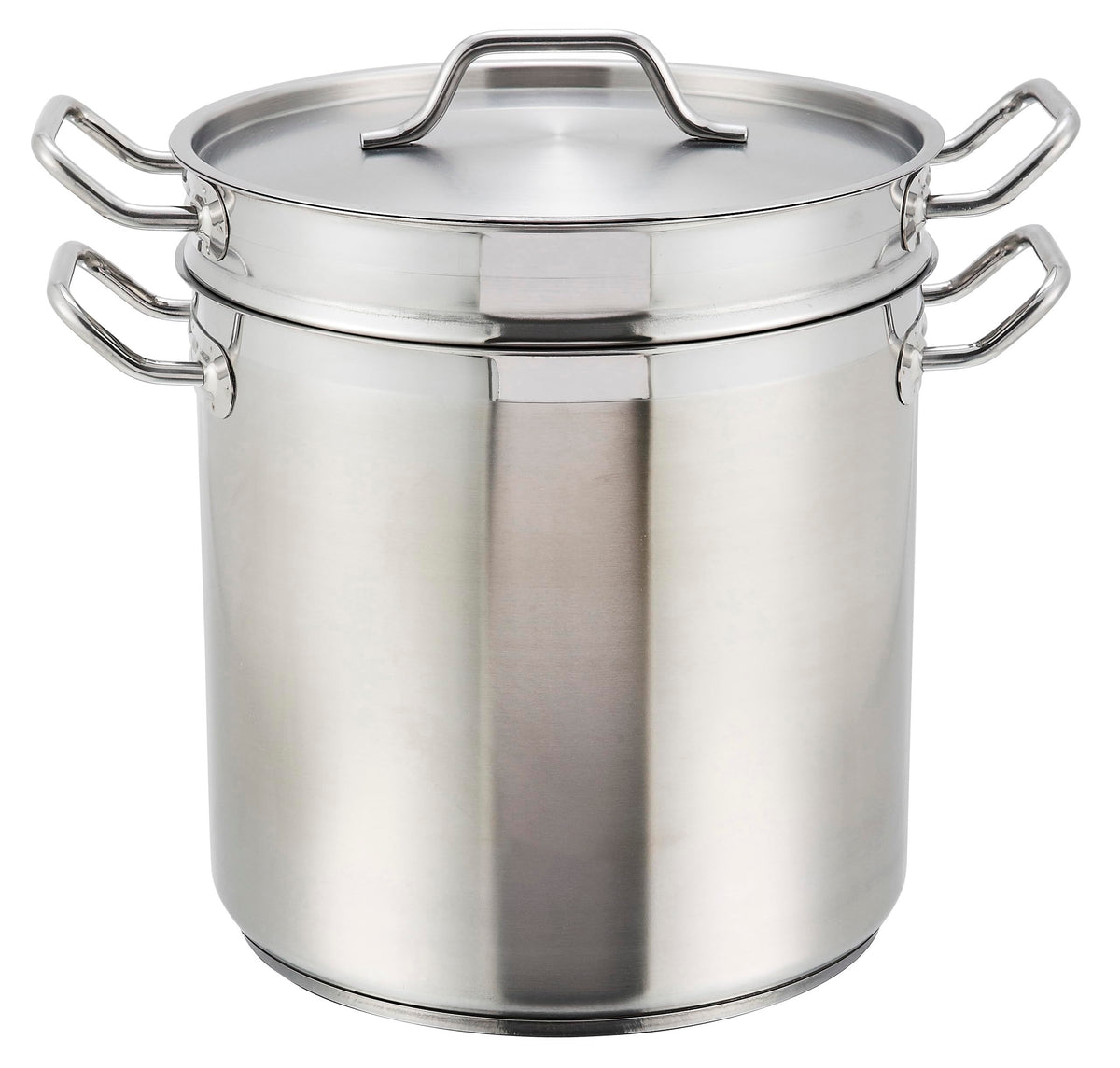 12 qt Stainless Steel Double Boiler with Cover by Winco – 12 Quart, stainless_steel, Stainless Steel, Model SSDB-12