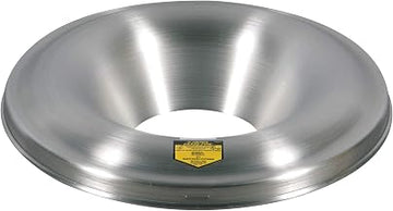 Justrite 26555 Cease-Fire Aluminum Head, 24" OD, for 55 Gallon Drum, Silver