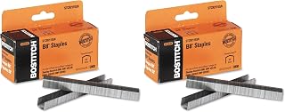 Bostitch B8 PowerCrown Staples, 0.375 Inch Leg, 45 Sheet Capacity,Box (STCR21153/8), 5000 Count (Pack of 2)