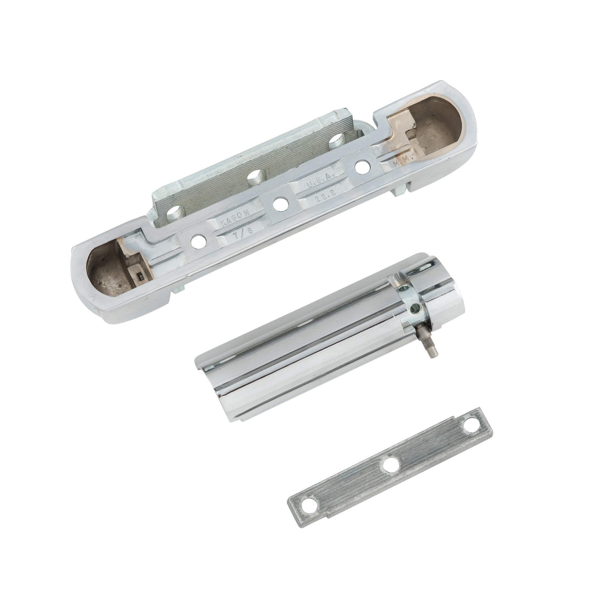 0218 Adjustable Spring Hinge by Kason – vinyl, Silver, Model 10218000004