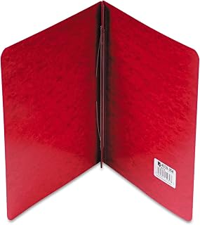 ACCO Brands Acco 25979 Pressboard Report Cover, Prong Clip, Letter Size 3-Inch Cap, E-Red, 1/EA