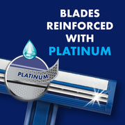 Gillette 18 Count (Pack of 1) / 18 Razors / BLUE Disposable Razors