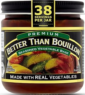 Better Than Bouillon Premium Seasoned Vegetable Base, Makes 38 Cups of Broth, 8 oz