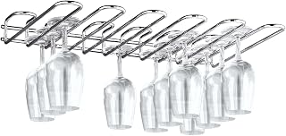 PADERNO World Cuisine Chromed Steel Wall Mounted Glass Rack