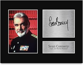 HWC Trading Sean Connery The Hunt for Red October Capt. 1st Marko Ramius Gifts Printed Signed Autograph Picture for Movie Memorabilia Fans - US Letter (ID-012431)