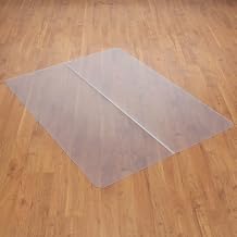 Chair Mat for Hard Floor, 46" W x 60" L, Straight Edge