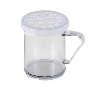 () 10 oz Shaker with Parsley Lid - Camwear® by Cambro – 10-Ounce, 10.0 ounces, Polycarbonate, Clear, Pack of 12