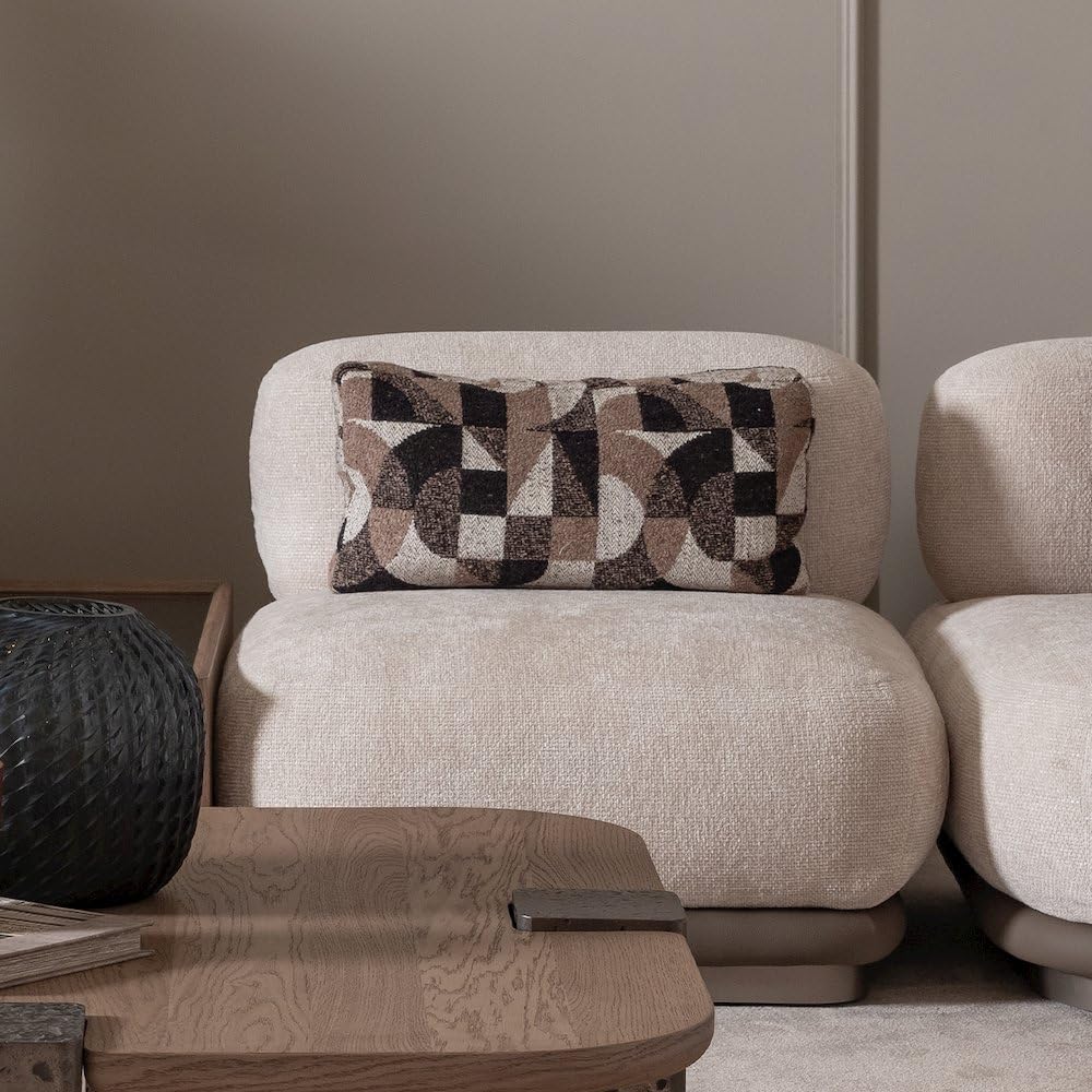 Bristol Point Brown Armless Chair by Michael Amini – Solid; Manufactured Wood, Saddle Brown, Model LFR-BSTL830-FWN-226