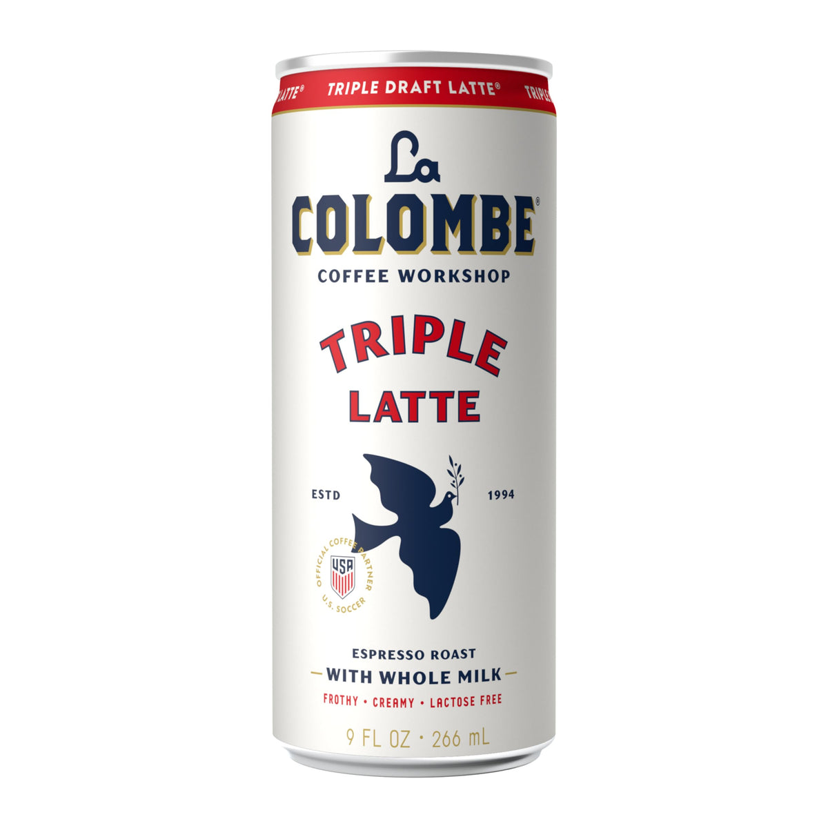 Latte Draft Triple, 9 Fl Oz, 4 Pack by La Colombe – 9 Fl Oz (Pack of 4), Triple Shot, Pack of 4, Model 604913000029