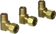 BrassCraft 69-6-4X 3/8 OD by 1/4-Inch Male Reducing Elbow Lead-Free, Rough Brass