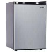 2.6 cu. ft. Mini Fridge in Stainless Steel - 1-Door by Magic Chef – 2.6 cu. ft., 2.6 cubic_feet, Silver, Model MCBR265SE
