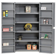 Storage Cabinet by Global Industrial – 1, 16 Gauge Steel, Grey, Model 662153