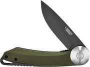 Camillus Cirque 7" Durable Corrosion-Resistant AUS-8 Stainless Steel Everyday Carry Folding Pocket Knife with G10 Handle and 2.75" Drop Point Blade