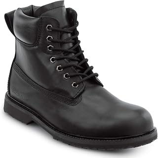 SR Max Mens 6 Black Duluth MaxTRAX Soft Toe Waterproof SRO Boot