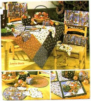 Simplicity Home Decorating Pattern 5323 ~ Christmas Table Top / Setting Accessories & Soft Gift Boxes