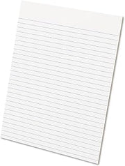 Ampad 21112 Glue Top Pads, 8 1/2 x 11, White, 50 Sheets, Dozen