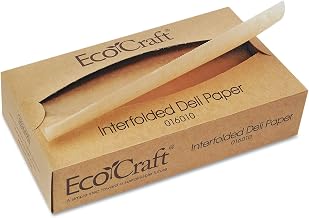Bagcraft Ecocraft Interfolded Soy Wax Deli Sheets, 10 X 10.75, 500/box, 12 Boxes/carton