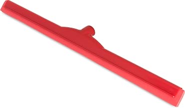 SPARTA 4156805 Plastic Double Foam Squeegee, Commercial Squeegee With Durable Contruction For Cleaning, Commercial, Residential, 24 Inches, Red