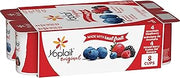 Yoplait Original Low Fat Yogurt Variety Pack, Mountain Blueberry and Mixed Berry, Made with Real Fruit, 8 Yogurt Cups, 48 oz