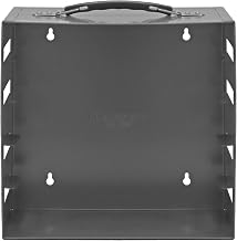 Durham 290-95 Gray Cold Rolled Steel Rack for 5 Small Plastic Compartment Boxes, 11-1/4" Width x 10-3/4" Height x 6-3/4" Depth