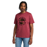 Men's Holiday Front Graphic Short Sleeve Tee by Timberland – Cotton, Cordovan