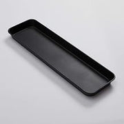 American Metalcraft MT8 Black Rectangular Market Tray, Melamine, 216-Ounces