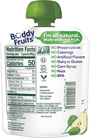 Buddy Fruits Pear & Spinach / 3.2 Ounce (Pack of 18) / 1 Applesauce