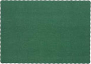 Royal Dark Green Disposable Placemat 9.25 Inch x 13.25 Inch, Package of 1000