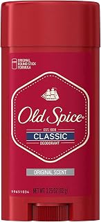 Old Spice Classic Deodorant Stick, Original 3.25 oz (Pack of 8)