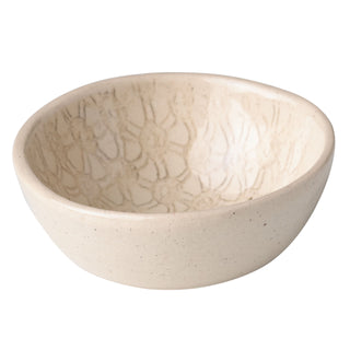 Wonki Ware Smoke Starburst Dipping Bowl by Lenox – 3 inches, 18 ounces, Stoneware, Beige, Model 867809