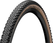 Continental Terra Trail - Black/Brown - Tubeless Gravel Bike Tire | Fast Rolling with Confident Cornering Control - E25 Ebike Rated -