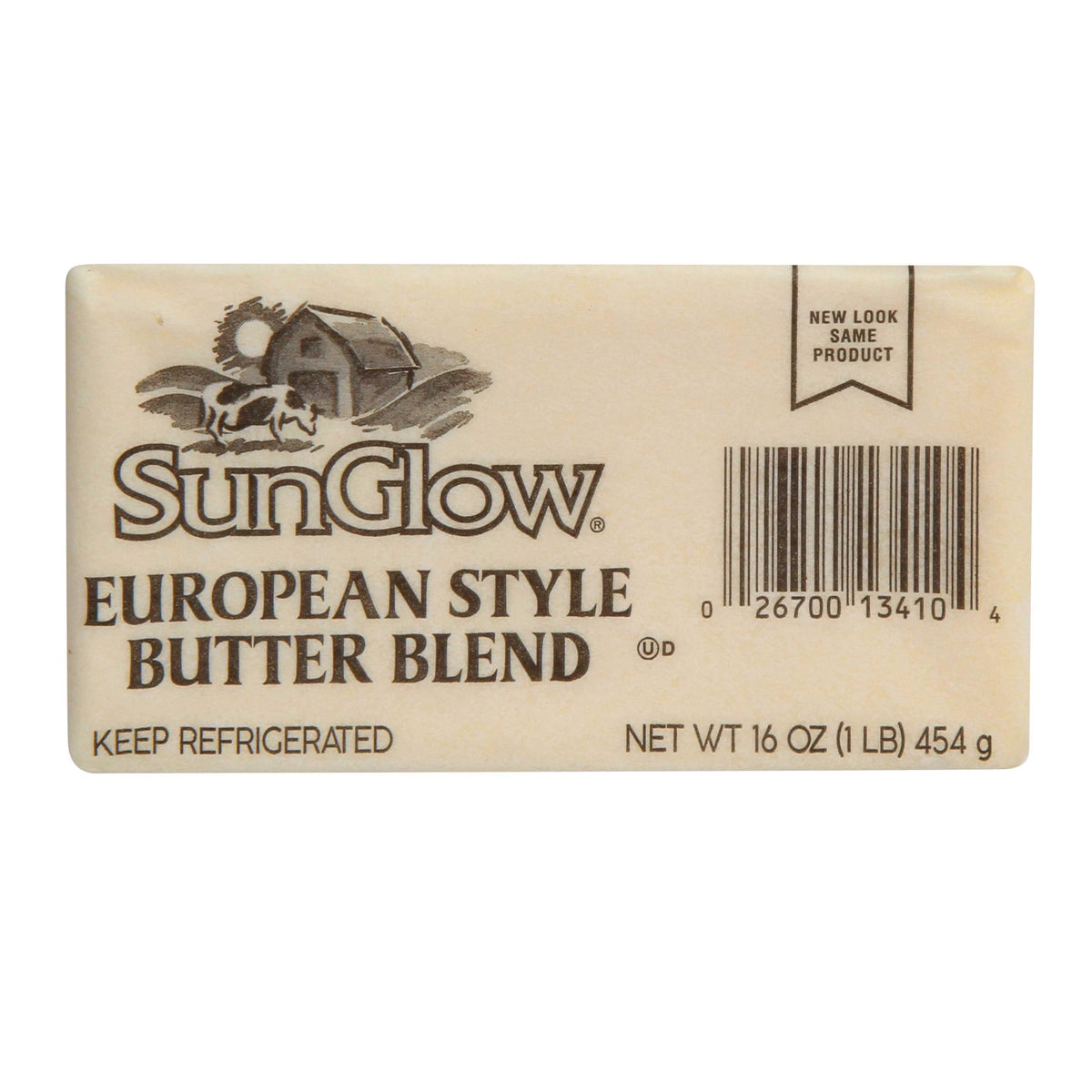 SunGlow European Style Butter Blend Margarine by Ventura Foods – 36/1 Lb, Pack of 36